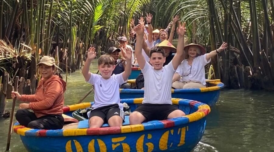 Thuyen Thung, une expérience unique à vivre à Hoi An en famille