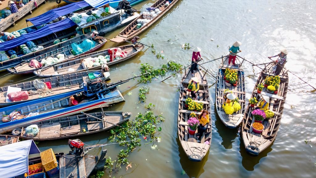 Exploring the Mekong Delta in Vietnam