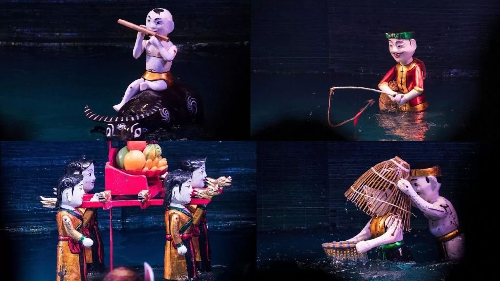 Water puppet show