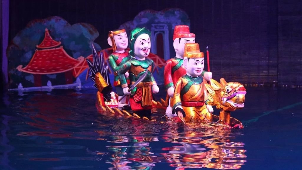Water puppet show